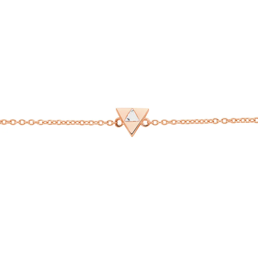 Histoire D'Or Bracelet Tallulah Argent Rose Pierre De Synthese – Image 2
