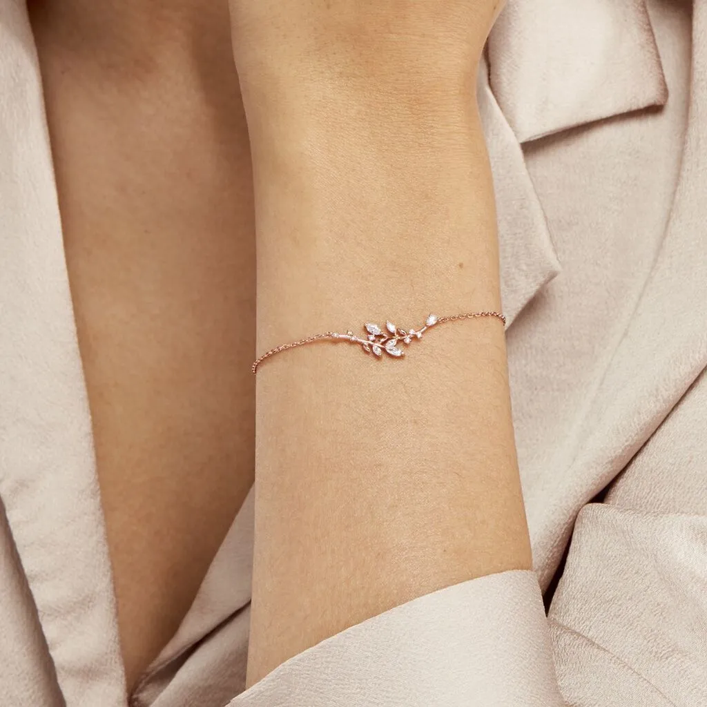 Histoire D'Or Bracelet Wendy Argent Rose Oxyde De Zirconium – Image 3