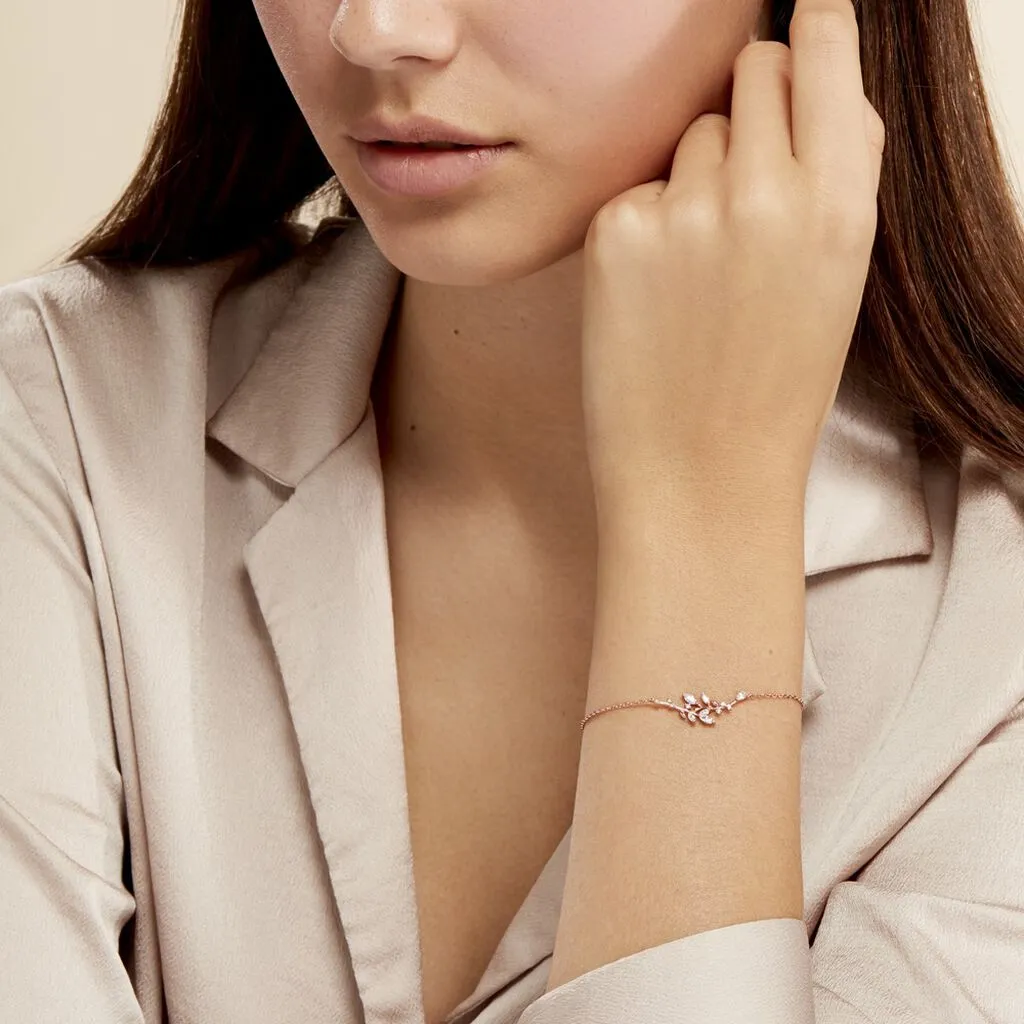 Histoire D'Or Bracelet Wendy Argent Rose Oxyde De Zirconium – Image 4