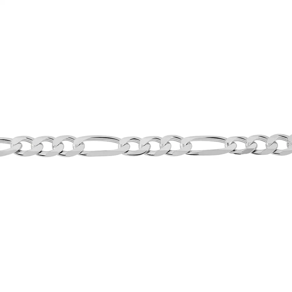 Histoire D'Or Bracelet Vivian Maille Alternee 1/3 Argent Blanc – Image 2