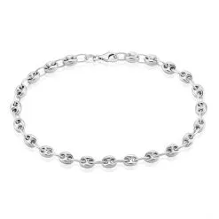 Histoire D'Or Bracelet Maille Argent Carrus