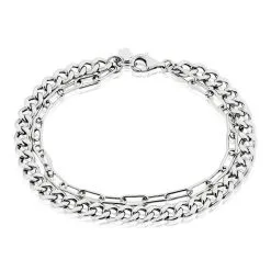 Histoire D'Or Bracelet Argent Blanc Issac