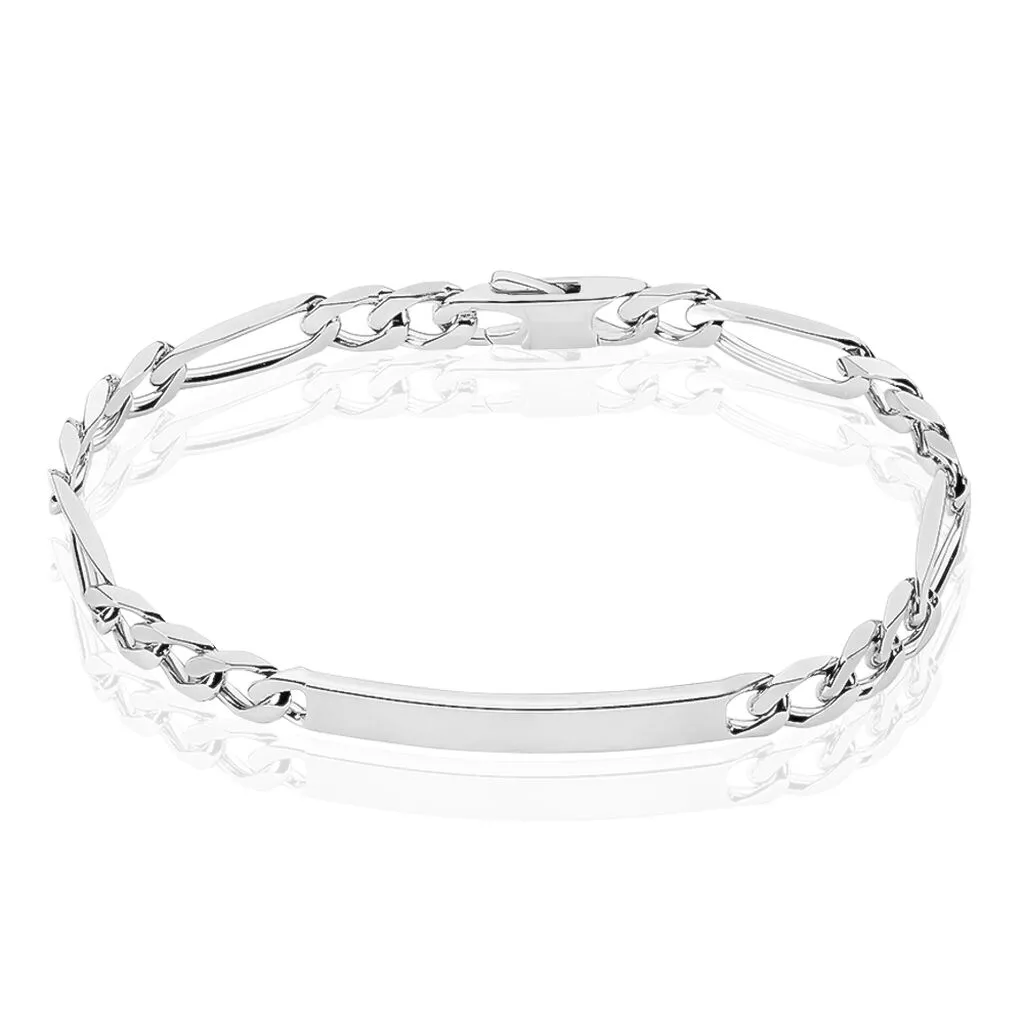 Histoire D'Or Bracelet Identité Vivian Argent Blanc