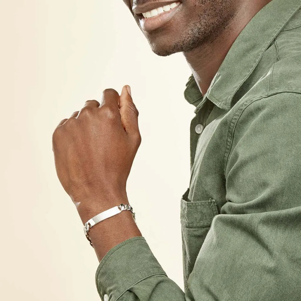 Histoire D'Or Bracelet Identité Argent Blanc Vivian – Image 3