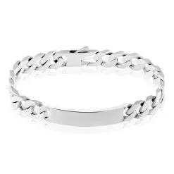 Histoire D'Or Bracelet Identité Casper Argent Gris