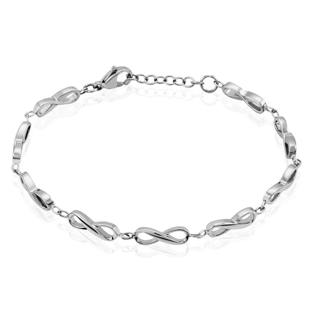 Histoire D'Or Bracelet Daphne Acier Blanc