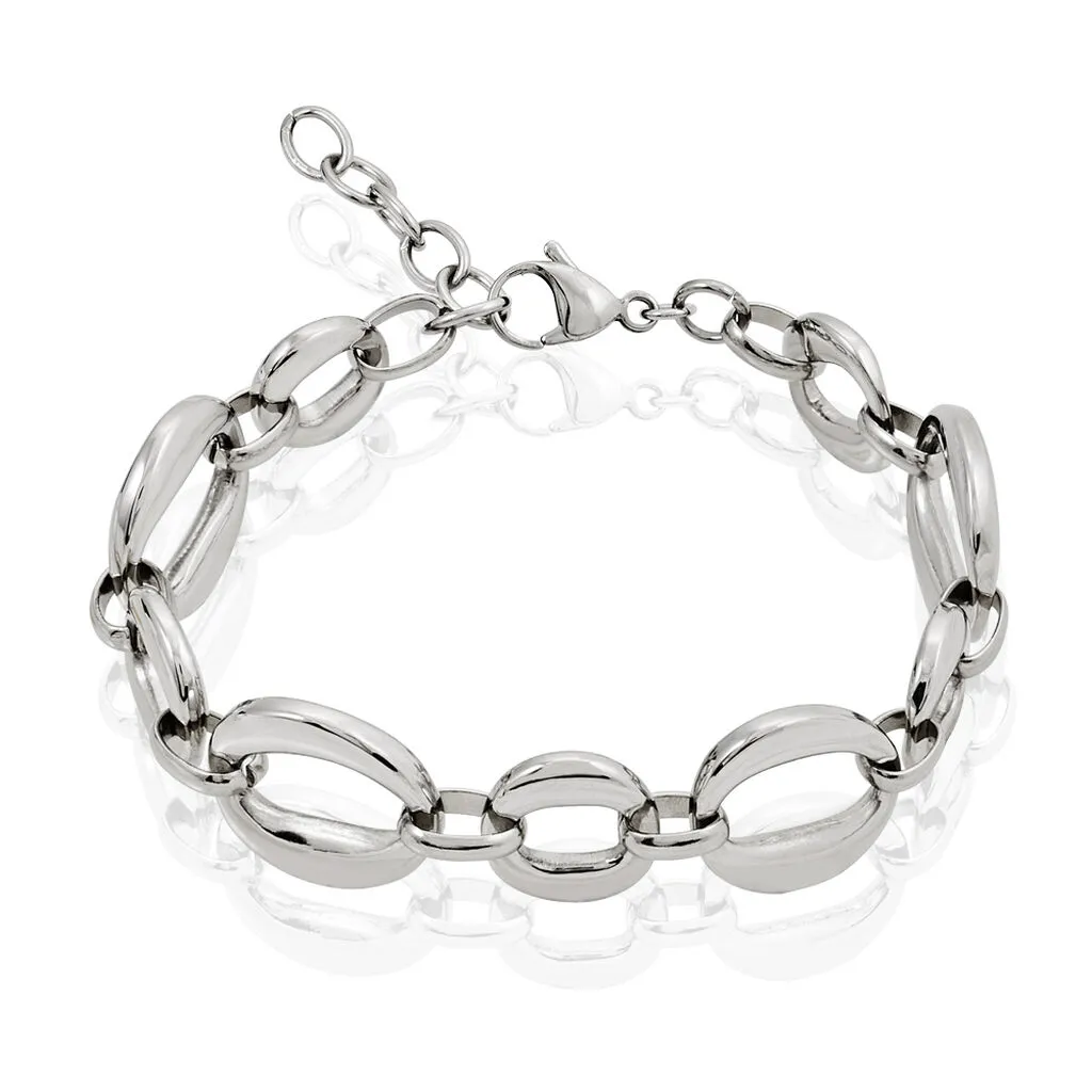 Histoire D'Or Bracelet Aya Acier Blanc