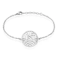 Histoire D'Or Bracelet Vagua Acier Blanc