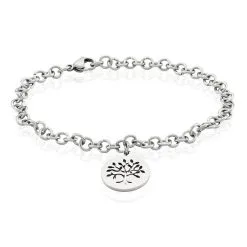 Histoire D'Or Bracelet Acier Blanc Ganet