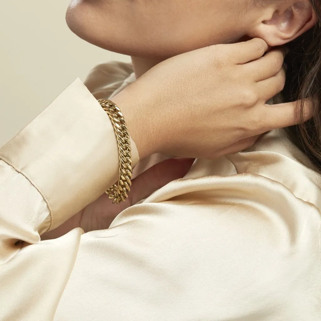 Histoire D'Or Bracelet Acier Doré Jonie – Image 3