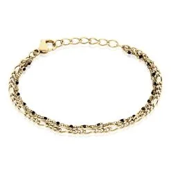 Histoire D'Or Bracelet Amala Acier Doré