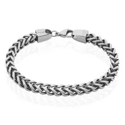 Histoire D'Or Bracelet Manuel Acier Blanc