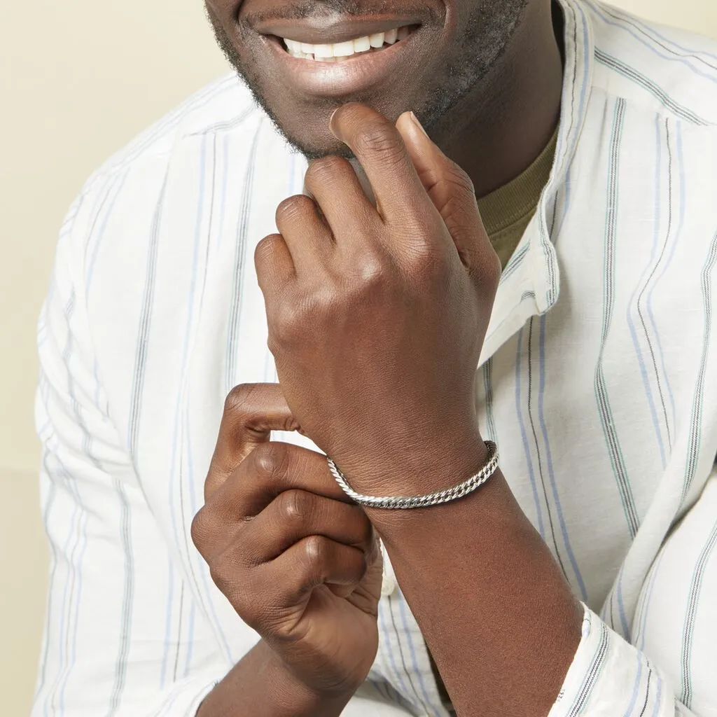 Histoire D'Or Bracelet Frederic Acier Blanc – Image 5