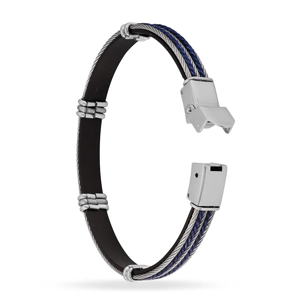 Histoire D'Or Bracelet Francois Acier Blanc – Image 2