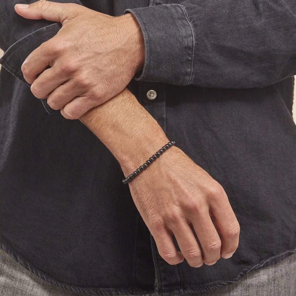 Histoire D'Or Bracelet Acier Noir Daryll – Image 3