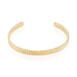 Histoire D'Or Bracelet Jonc Lilya Plaqué Or Jaune