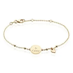 Histoire D'Or Bracelet Plaqué Or Fulvian Oxyde De Zirconium