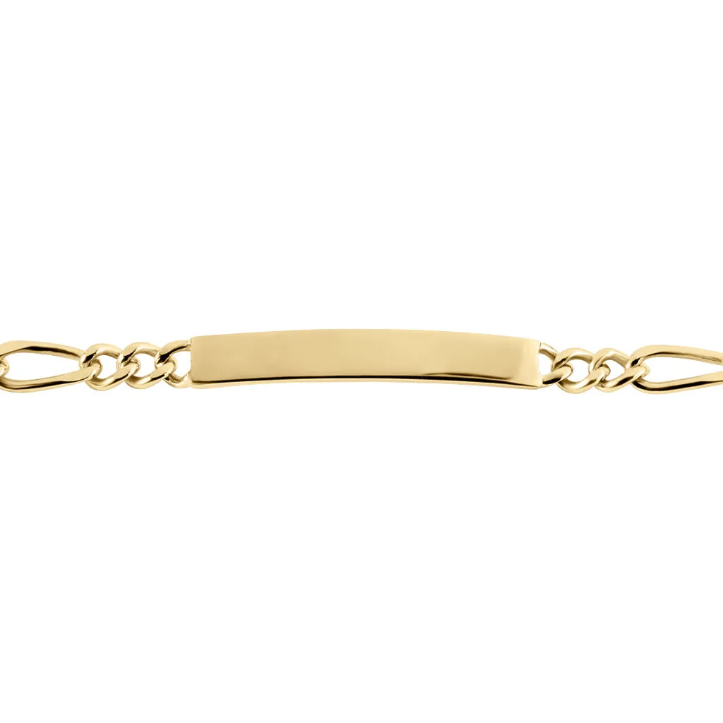 Histoire D'Or Bracelet Identité Plaqué Or Jaune Bixente – Image 2