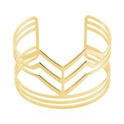 Histoire D'Or Bracelet Jonc Adel Acier Jaune