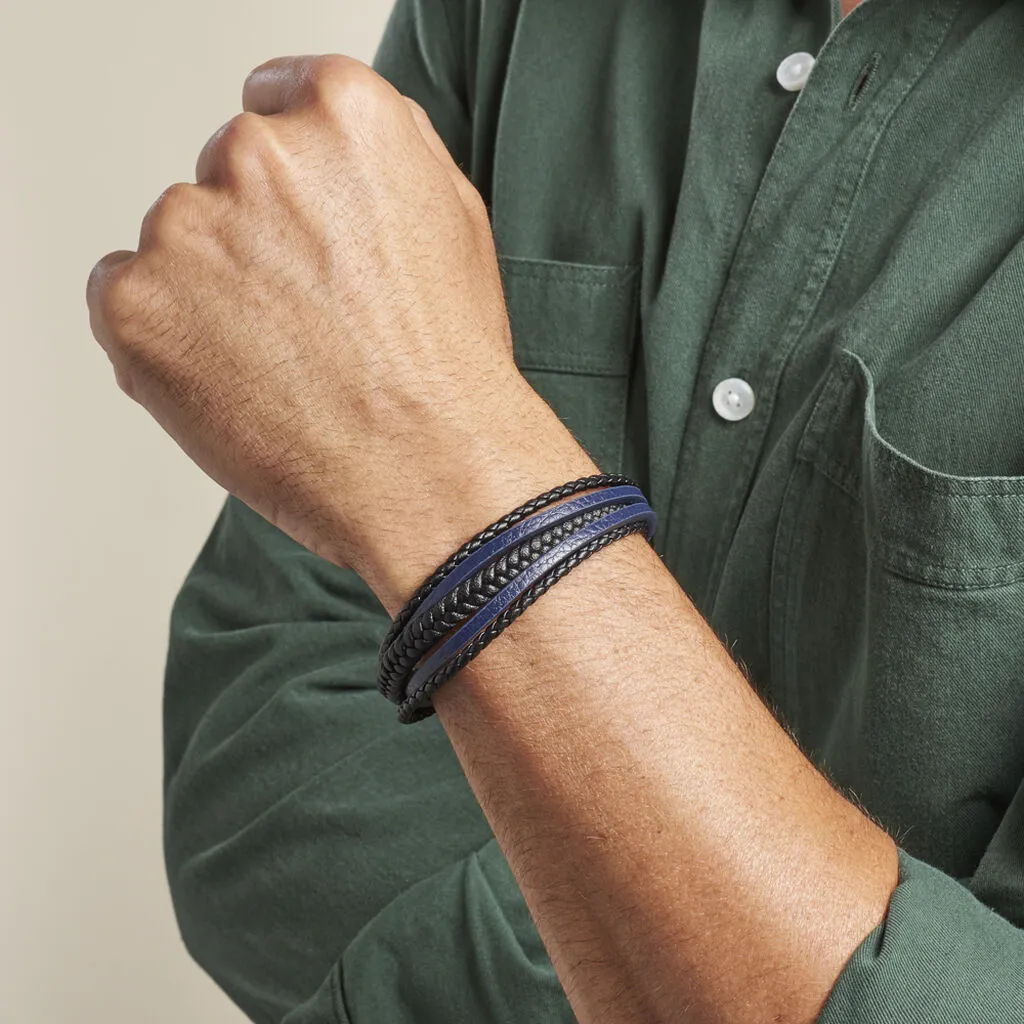 Bracelet Jourdan Homme Byron Acier Argente – Image 3